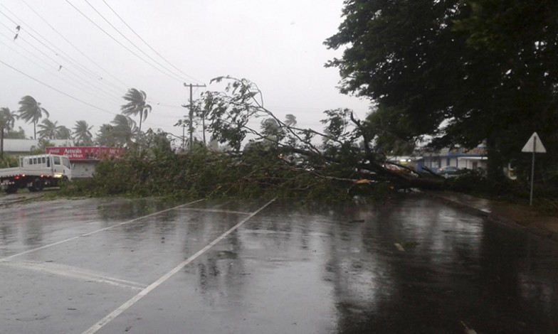 Fiji hit by 'strongest ever' cyclone
