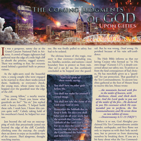 The Coming Judgments of God Upon Cities