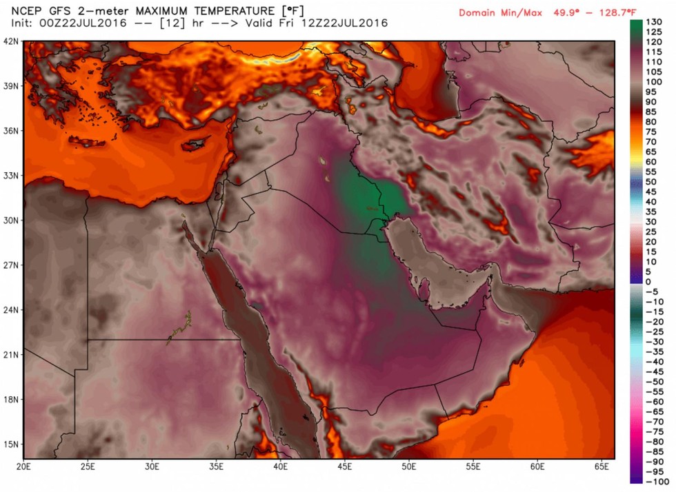 Middle East Heat Wave
