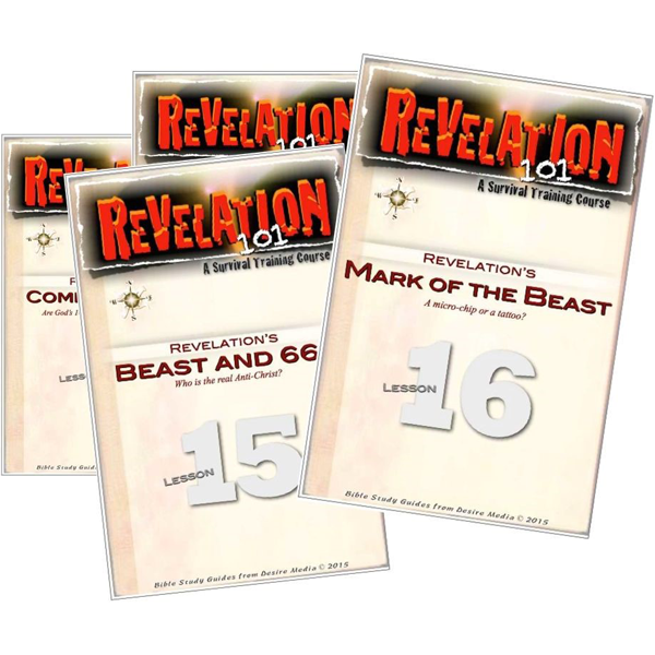 Revelation 101 Survival Training Course Study Guides - Complete Set