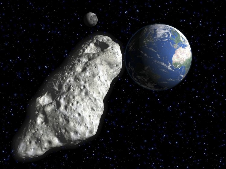 bus-sized asteroid