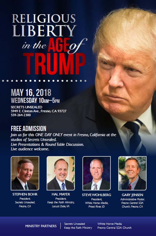 “Religious Liberty in the Age of Trump” Live Stream