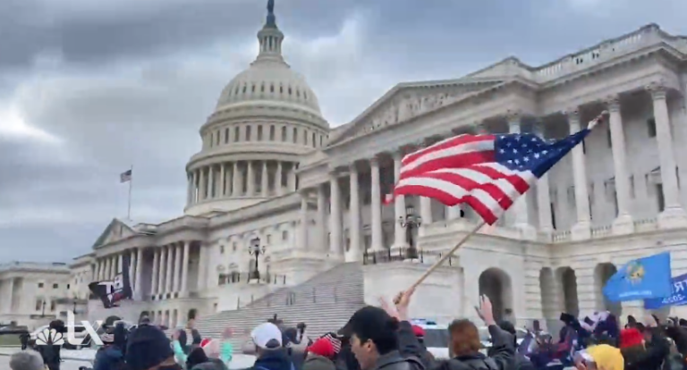 Protestors Storm US Capitol. USA in Bible Prophecy