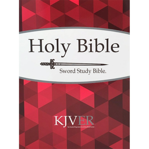 KJVER Sword Study Bible /Personal Size LARGE PRINT-Softcover (NON-INDEXED)
