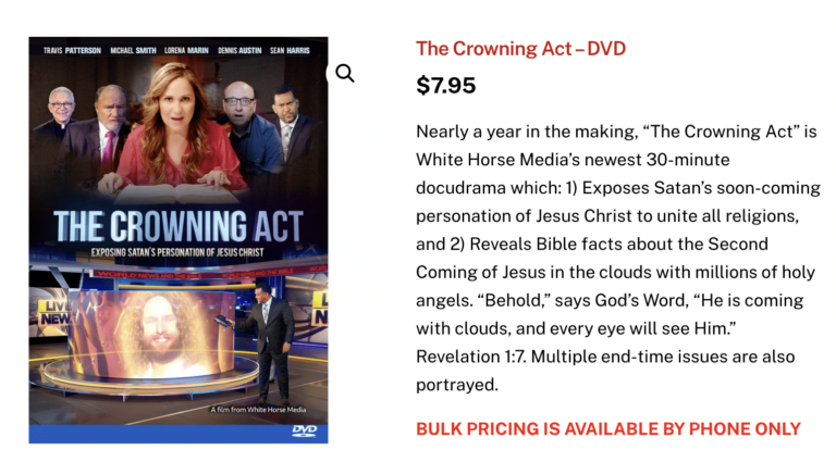 The Crowning Act DVD Now Available for Sharing