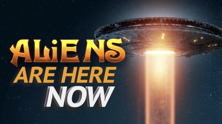 New WHM Video: Aliens Are Here Now. Live Interview Today 3PM PT