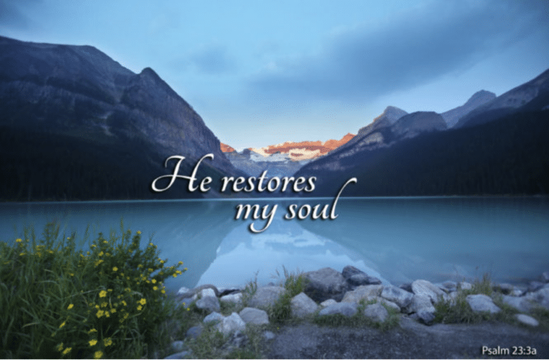 “He Restores My Soul.” Two New Books Printed Today!