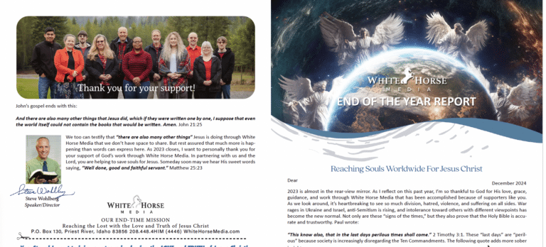 WHM Year End Report. Planned Giving. Katie Wolcott’s Incredible Story.